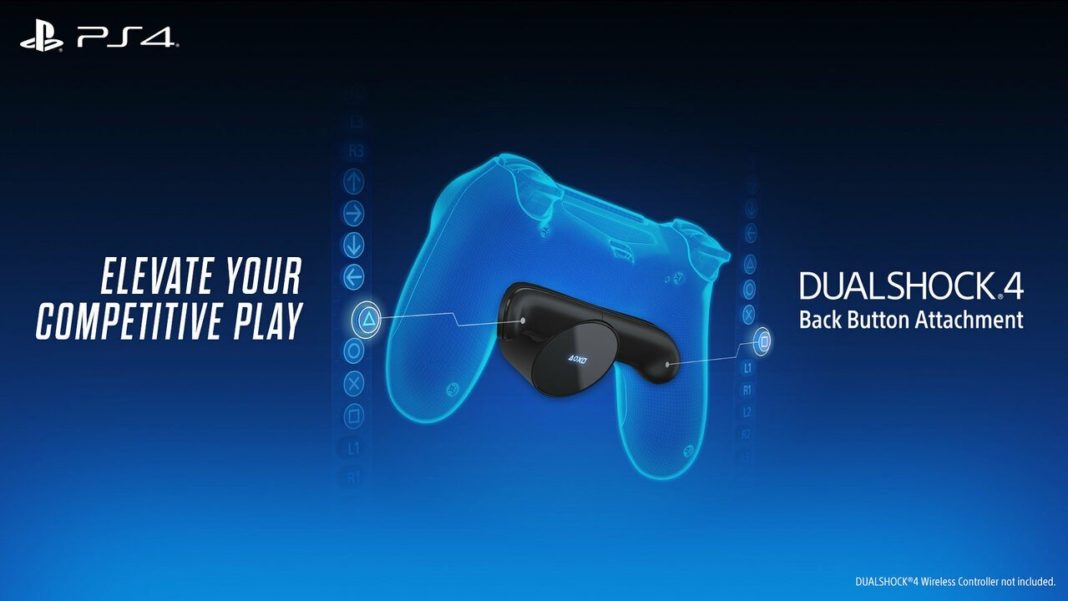Aktueller Kommentar: Ist das Zurück-Button-Attachment ein Versuch, den DualShock 4 mit PS5 in Einklang zu bringen?
