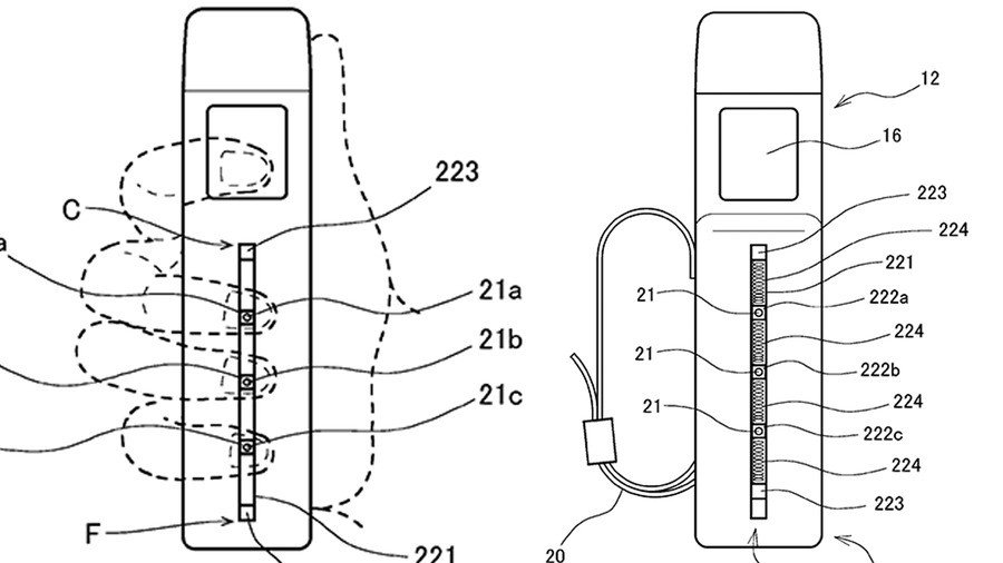 Patent für das PSVR PlayStation VR 2-Controller-Konzept