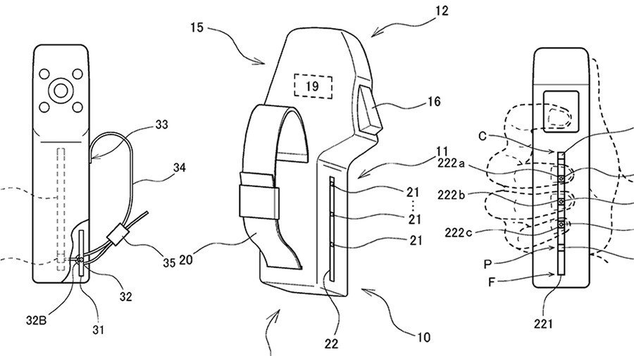 PSVR PlayStation VR 2-Controller-Konzept Patent 1