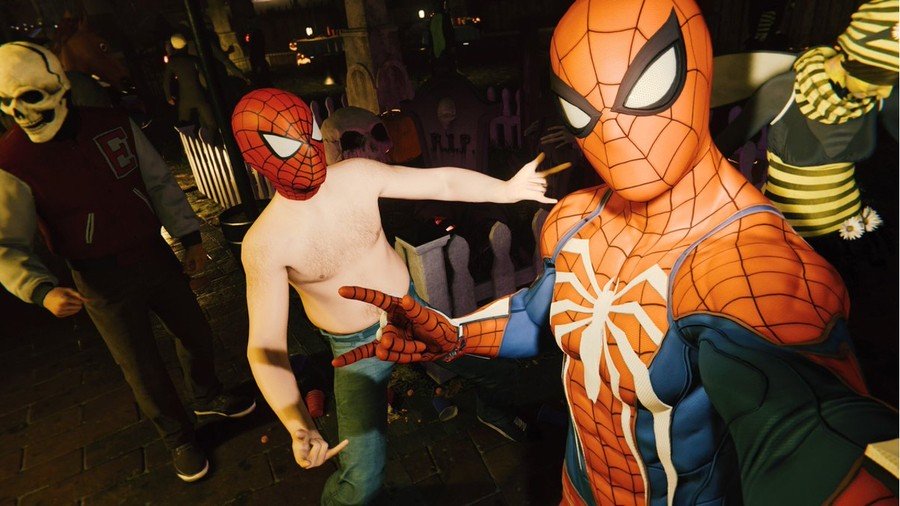 Marvels Spider-Man Shirtless PS4 PlayStation 4
