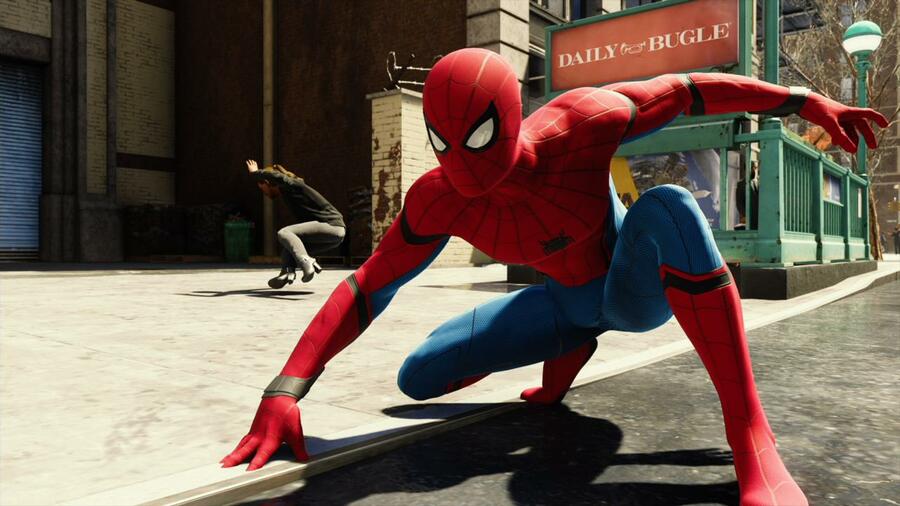 Marvels Spider-Man Stark Anzug PS4 PlayStation 4