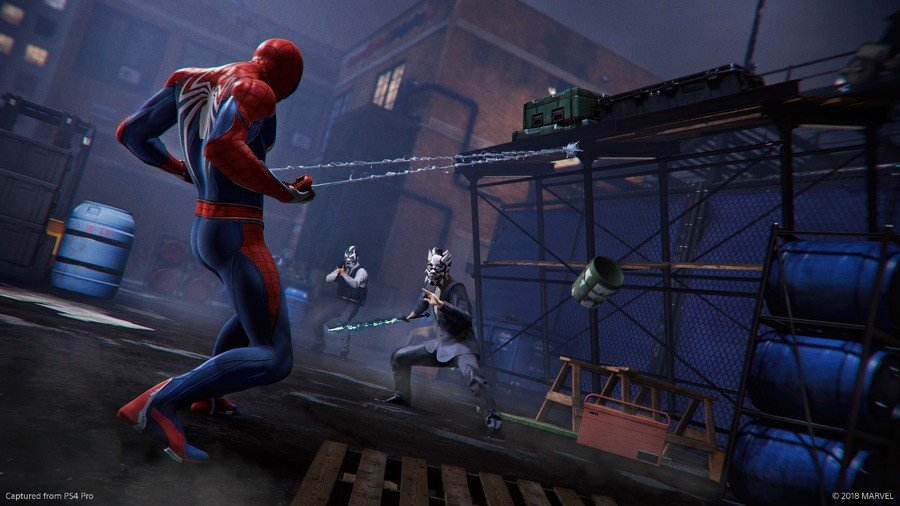 Kämpfen wie Spider-Man macht Spaß
