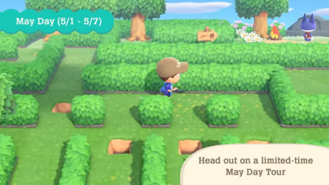 Animal-Crossing-New-Horizons-May-Day-Guide-How-to-Get-Through-the-Maze