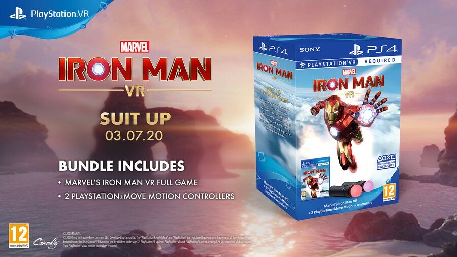 Marvels Iron Man VR PS4 PlayStation 4 VR PSVR 3