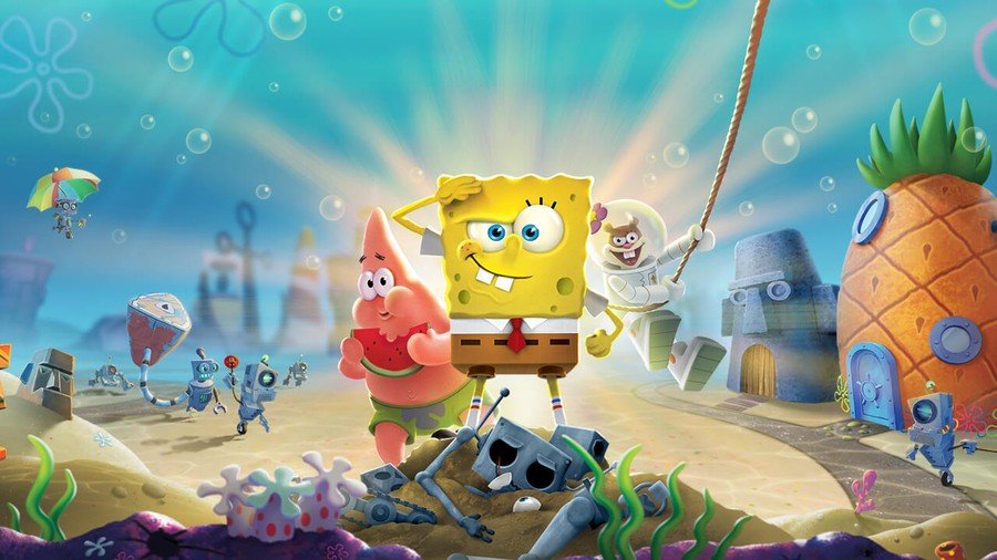 SpongeBob Schwammkopf Kampf um Bikini Bottom Rehydrated PS4 PlayStation 4