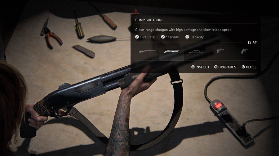The Last of Us 2 Waffenführer Pump Shotgun