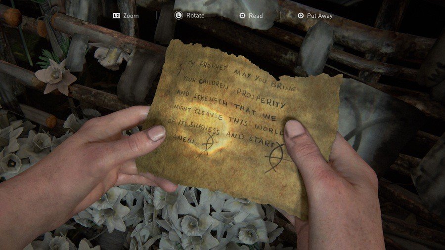 The Last of Us 2 Leitfaden für Sammlerstücke aus feindlichen Gebieten Artefakt 6