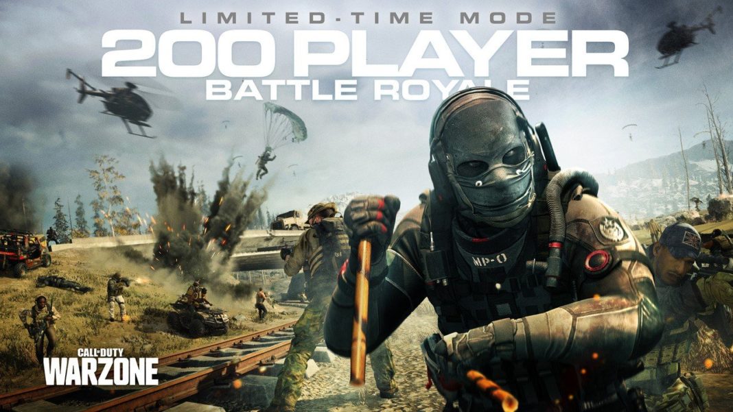 Call of Duty: Warzone fügt einen zeitlich begrenzten Modus für 200 Spieler und ein 21-GB-Update hinzu
