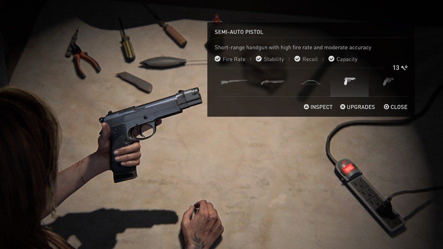 The Last of Us 2 Waffenführer Halbautomatische Pistole