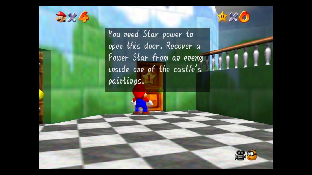 Super-Mario-64-How-to-Get-More-Star-Power-and-Open-Doors-in-Peachs-Castle