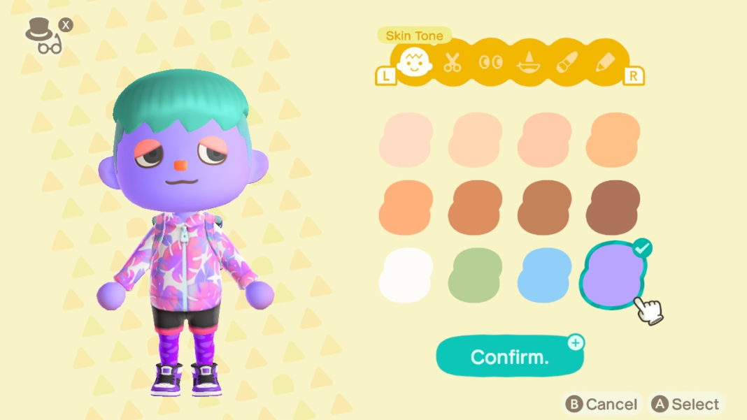 Animal-Crossing-Halloween-Update-How-to-Get-New-Face-and-Body-Paint-Colors