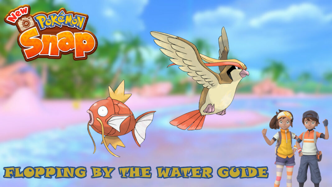 new-pokemon-snap-flopping-by-the-water
