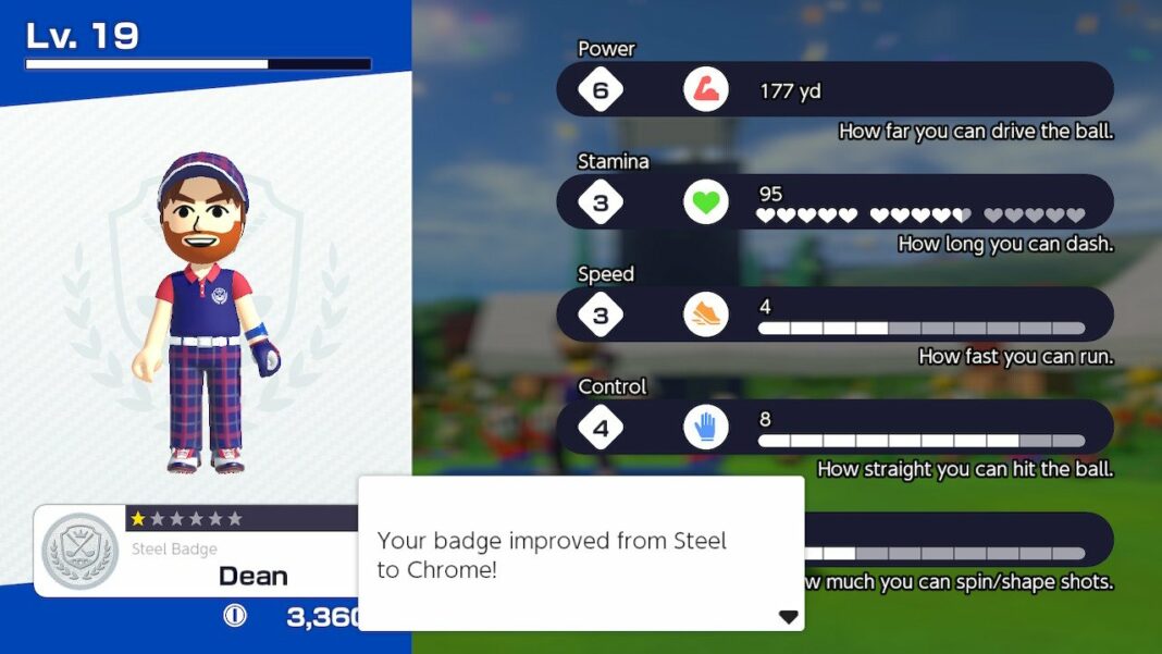 Mario-Golf-Super-Rush-How-To-Get-A-Chrome-Badge