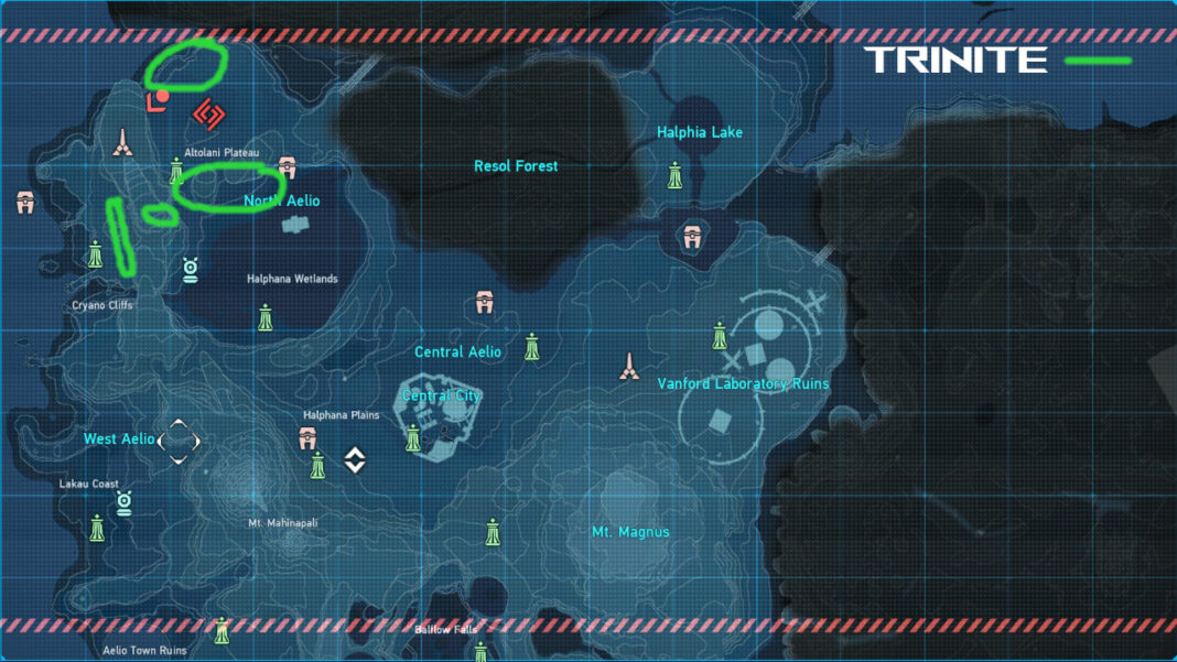trinite-map