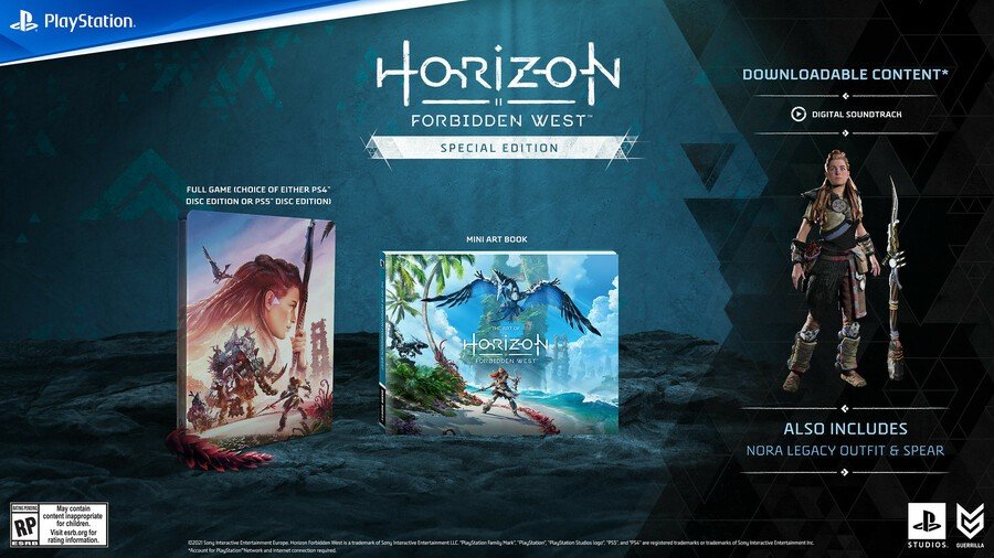 Horizon Forbidden West PS5 PS4 FAQ 5 Sonderausgabe
