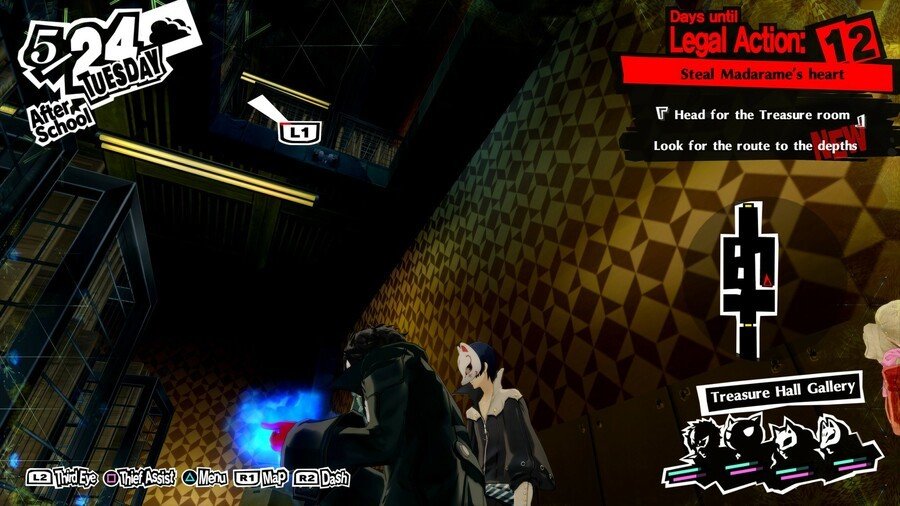 Persona 5 Royal Will Seed-Standorte Madarame Palace