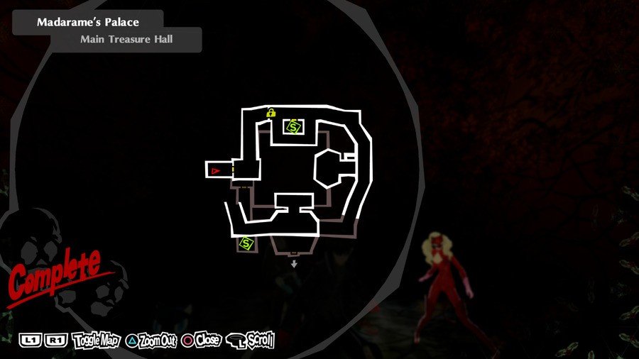 Persona 5 Royal Will Seed-Standorte Madarame Palace