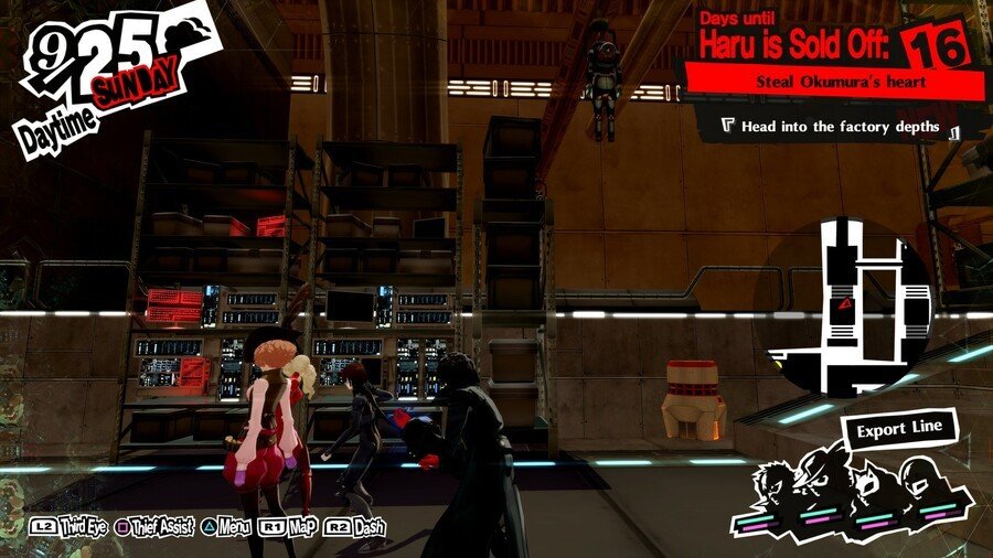 Persona 5 Royal Will Seed-Standorte Okumura Palace