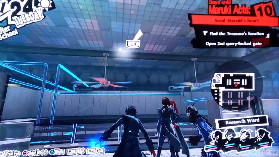 Persona 5 Royal Will Seed-Standorte Maruki-Palast