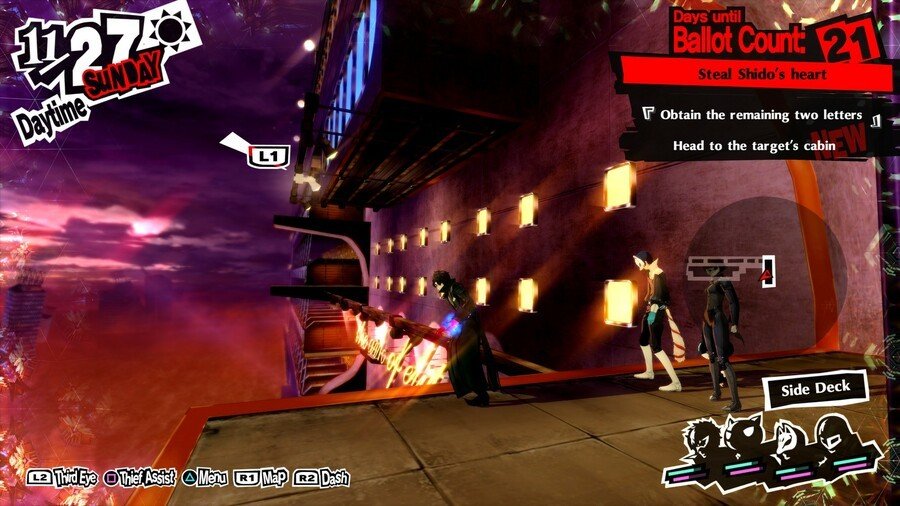 Persona 5 Royal Will Seed-Standorte Shido Palace