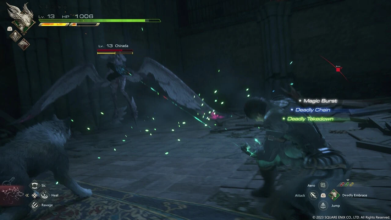 Kann man in Final Fantasy 16 lila Waffen aufrüsten?
