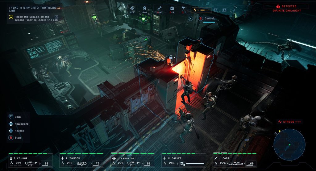 Screenshot von Aliens Dark Descent