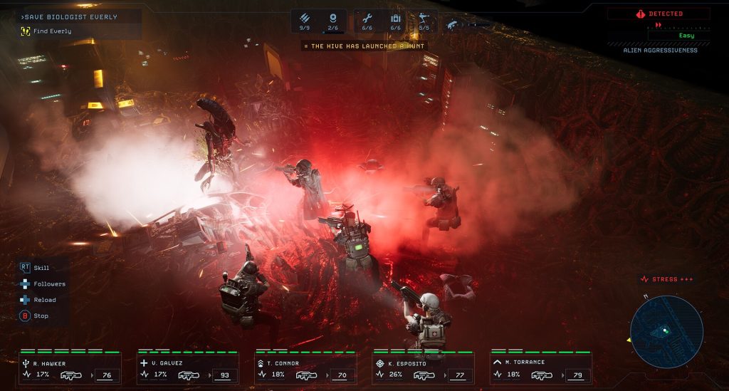 Screenshot von Aliens Dark Descent