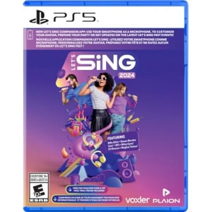 Let's Sing 2024 + 2 mitgelieferte Soft-Mikrofone – (PS5)