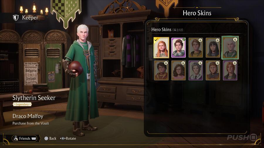 Alle Helden-Skins und wie man sie im Harry Potter Quidditch Champions Guide freischaltet Spiele Tipps PS4 6