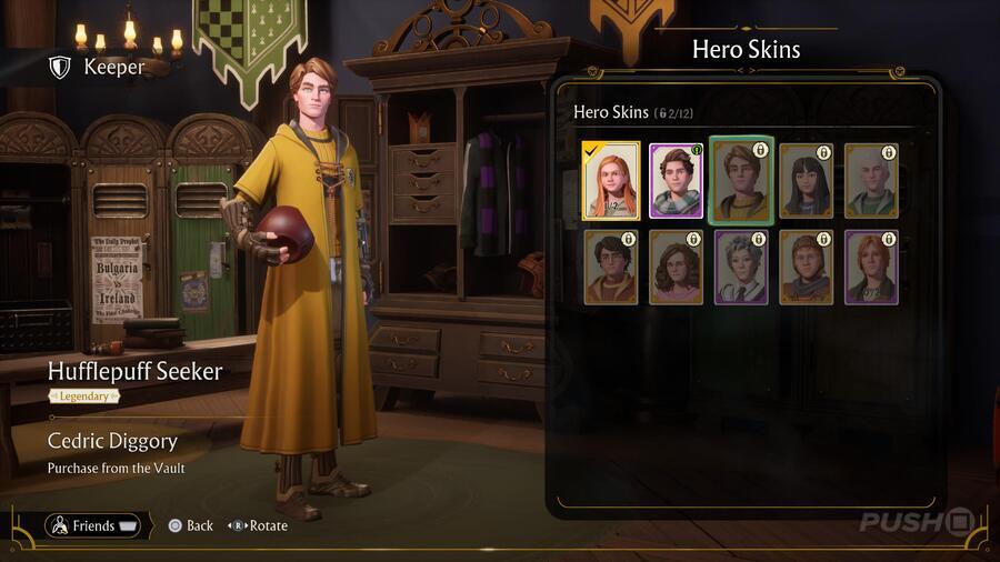 Alle Helden-Skins und wie man sie im Harry Potter Quidditch Champions Guide freischaltet Spiele Tipps PS4 4