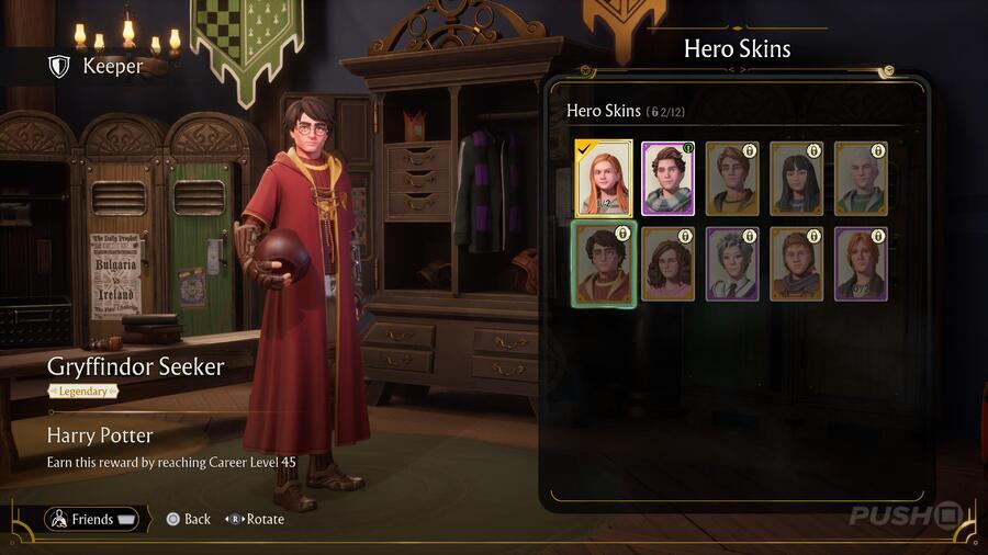 Alle Helden-Skins und wie man sie im Harry Potter Quidditch Champions Guide freischaltet Spiele Tipps PS4 7