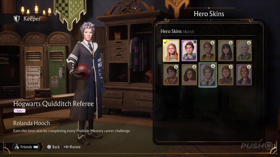 Alle Helden-Skins und wie man sie im Harry Potter Quidditch Champions Guide freischaltet Spiele Tipps PS4 9