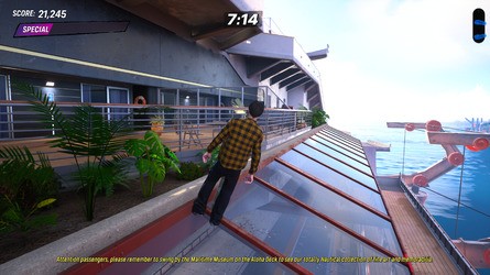 Tony Hawks Pro Skater 3 + 4: Kreuzfahrtschiff - alle Parkziele und Sammlerstücke 15