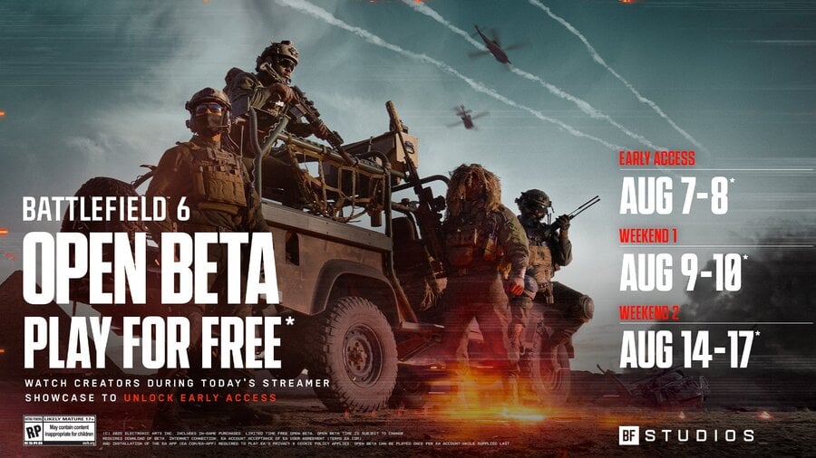 Battlefield 6 Beta: Alle Anfangszeiten und wie man einen frühen Zugangsanleitung erhält 2