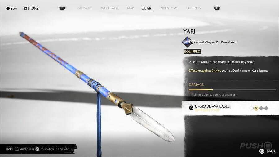 Ghost of Yotei: Alle Waffen und wie man sie leitete 8
