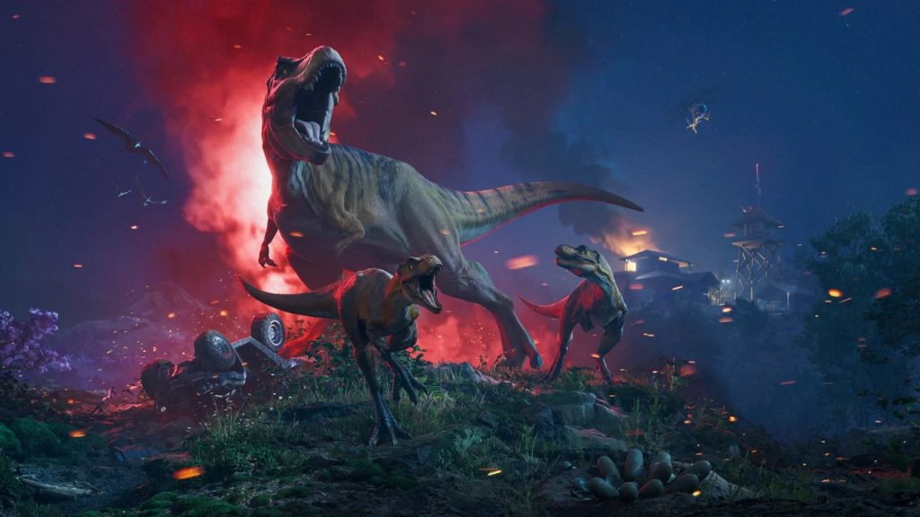 Jurassic World Evolution 3 Schlüsselkunst
