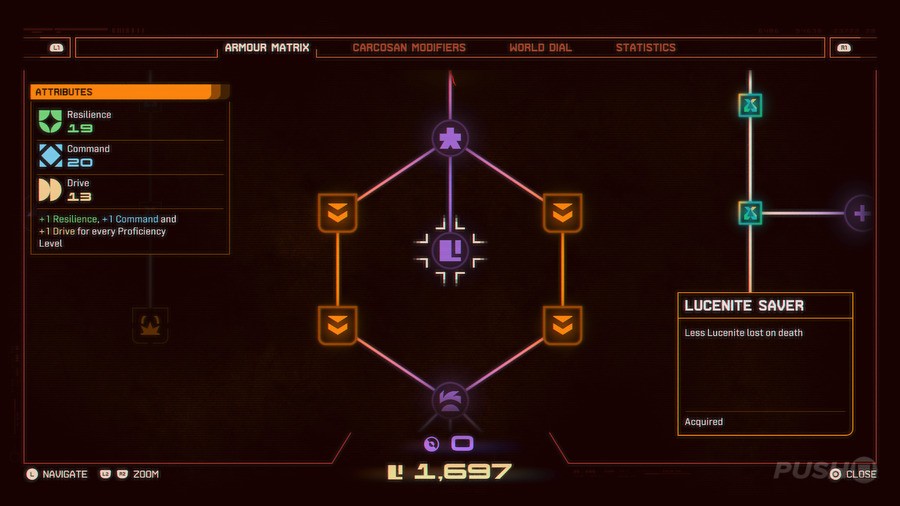 Saros: Wie man schnell Lucenit verdient und wo man Halcyon 4 findet