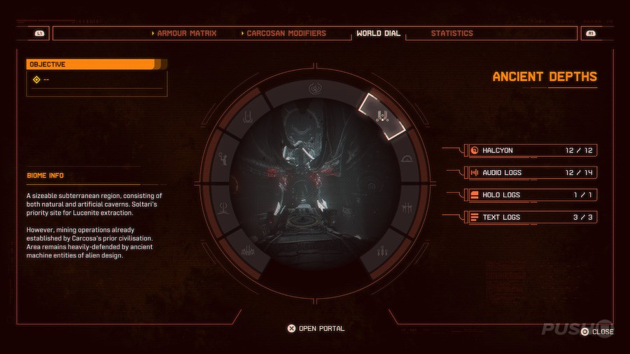 Saros: So finden Sie Audioprotokolle, Textprotokolle und Holoprotokolle 7